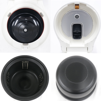 [中古(B)] [5.5合炊き] 三菱電機 本炭釜 紬 NJ-BW10F ジャー炊飯器 nj-bw10f-w 白真珠 [良い]