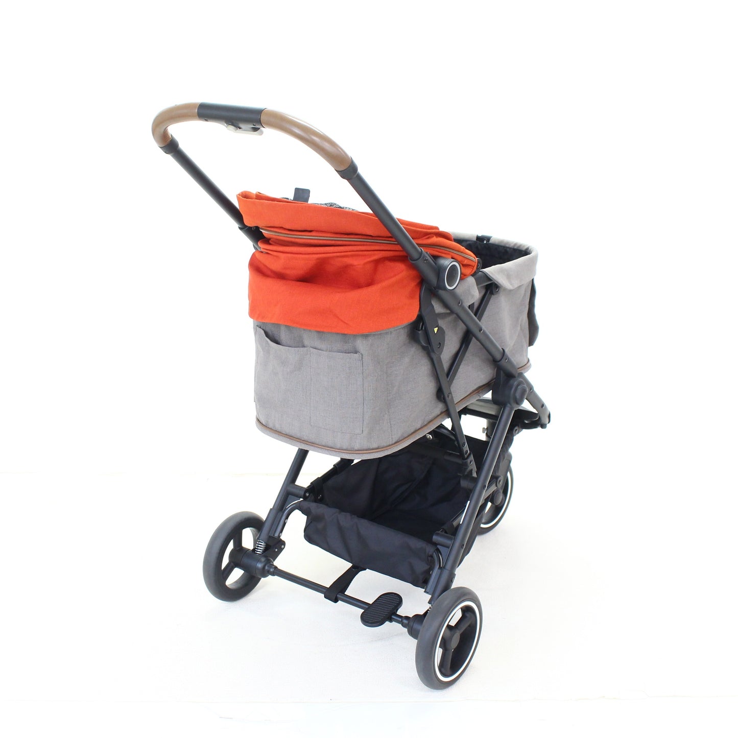 [中古(C)]コンビ ペット用カート ルルテイル キラウエアレッド×グレージュcombi-lulutail2024-rto-rd　[可]