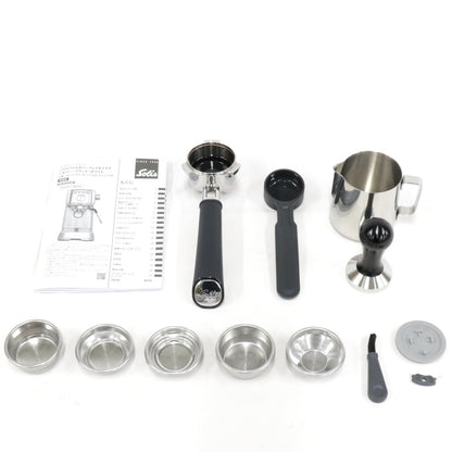 ソリス バリスタ パーフェクタプラス SK1170 sk1170-b  ブラック 整備済みアウトレット品 [良い(B)]