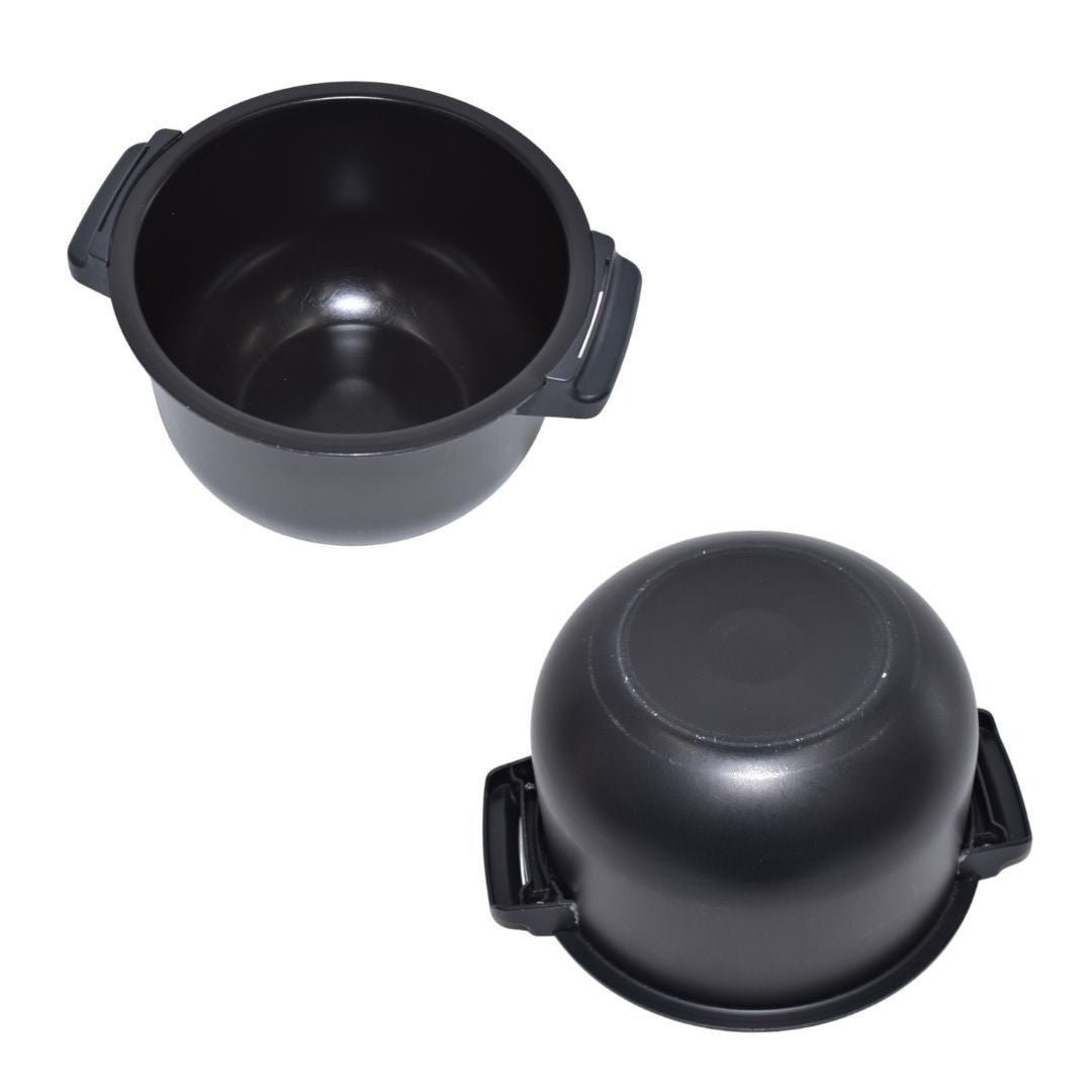 [中古(B)] シャープ ヘルシオ ホットクック KN-HW24H 2〜6人用 2.4L容量　kn-hw24h-b プレミアムブラック [良い]