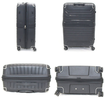 [中古(C)] [8-10泊向けサイズ]LEGEND WALKER 5304 VITA ヴィータ 96L(拡張時109L) スーツケース　5304-69-bla ブラック5304-69-bla　[可]