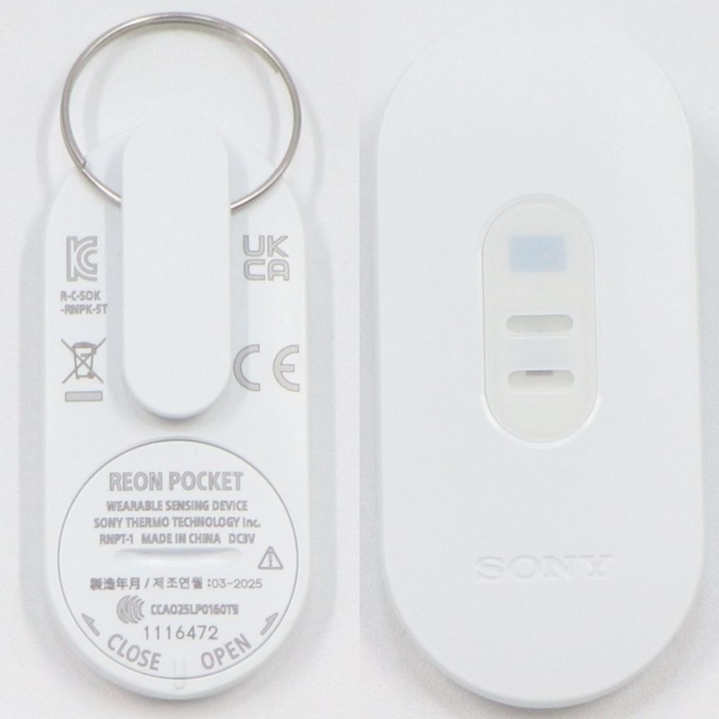 [中古(C)]SONY(ソニー） REON POCKET 5(レオンポケット) RNPK-5 ウェアラブルクーラー rnpk-5　[可]