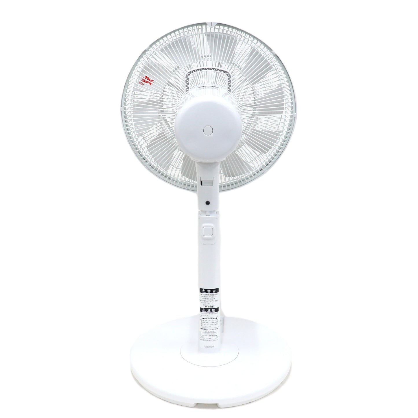 ツインバード 扇風機 DCモーター搭載扇 コアンダエア EF-E949W ef-e949w   整備済みアウトレット品 [良い(B)]