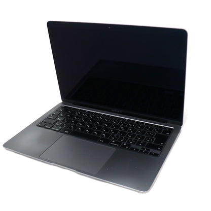 【Office非搭載】Apple ノートPC MacBook Air 13.3インチ 2020年モデル JIS配列 (メモリ8GB SSD 256GB ) mgn63j-a  スペースグレイ 整備済みアウトレット品 [中古(C)]
