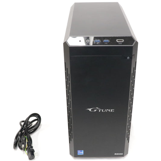 [中古(B)] mouse(マウス) G-Tune DG-I7G60 (インテル® Core™ i7-13700F /GeForce RTX™ 3060 /32GB /M.2 SSD 1TB) ゲーミングデスクトップパソコン dgi7g60b7acbw101dec  [良い]