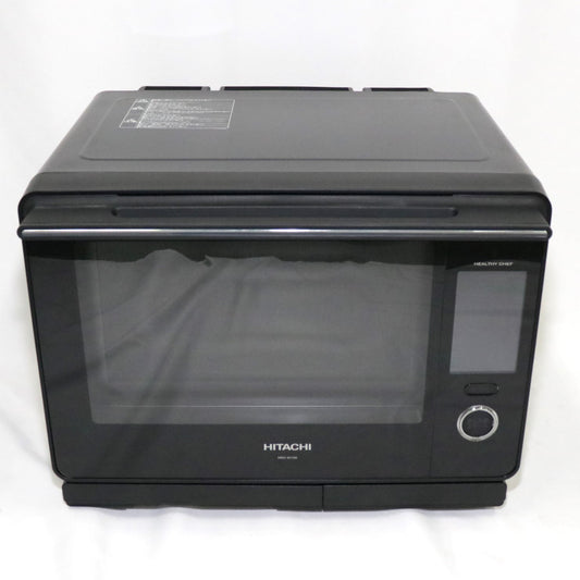 [中古(B)] 日立 ヘルシーシェフ MRO-W10B オーブンレンジ 30L mro-w10b-k ブラック[良い]