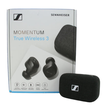 [中古(A)] Sennheiser(ゼンハイザー) MOMENTUM True Wireless 3 フルワイヤレスイヤホン ブラック[非常に良い]