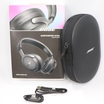 [中古(C)] Bose QuietComfort Ultra Headphones ワイヤレスヘッドホン ブラックqc-ultra-headphones-bk　[可]
