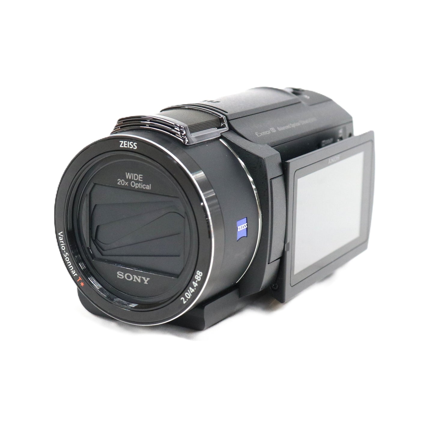 Sony デジタル4Kビデオカメラ FDR-AX45A バッテリー付属 fdr-ax45a-b  ブラック 整備済みアウトレット品 [良い(B)]