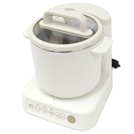[中古(C)] ブルーノ スープクックプロセッサー BOE102 boe102-iv アイボリーboe102-iv　[可]