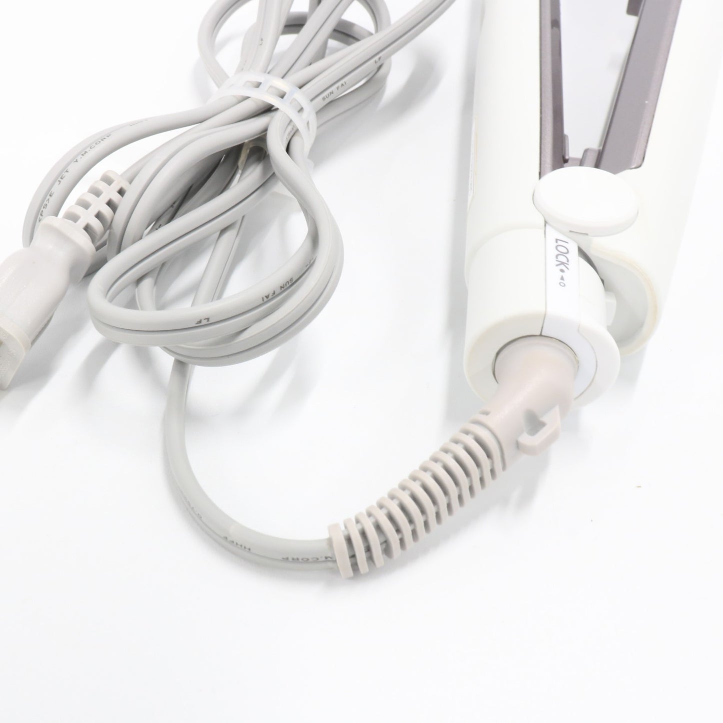 [中古(B)] パナソニック ストレートアイロン ナノケア EH-HS9J  eh-hs9j-w ホワイト [良い]