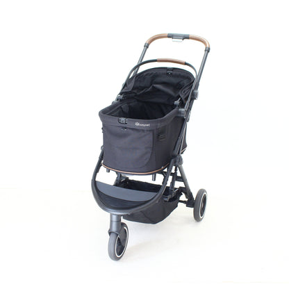 [中古(C)] コンビ ペット用カート ルルテイル キャリー 4972990195164 マウナロアブラック[可]