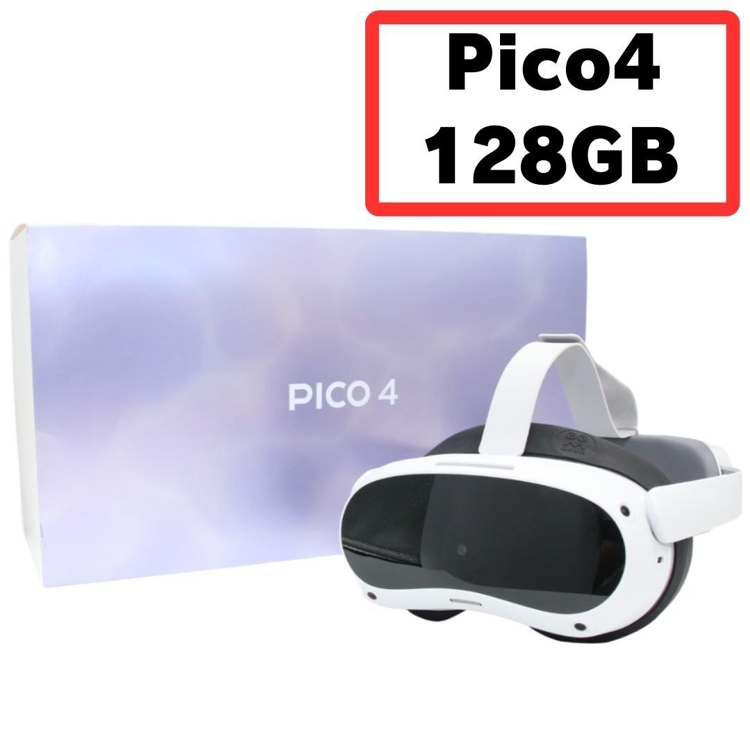 [中古(A)] Pico(ピコ) PICO4 128GB VRヘッドセット [非常に良い]