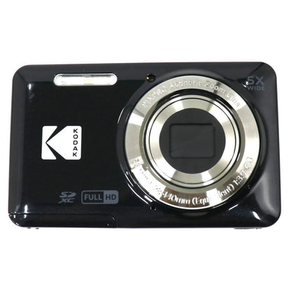 コダック PIXPRO FRIENDLY ZOOM FZ55 コンパクトデジタルカメラ pixpro-fz55-bk  ブラック 整備済みアウトレット品 [中古(C)]