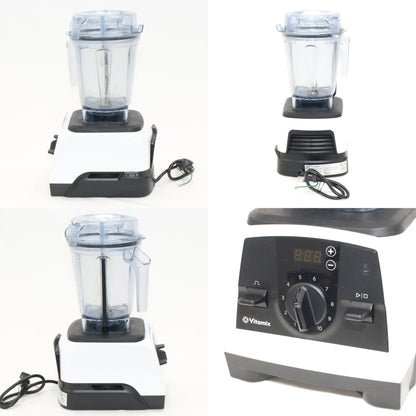 [ジャンク] バイタミックス Vitamix V1200i S アクセサリーセット　v1200i-s-wh ホワイト[難あり(D)]