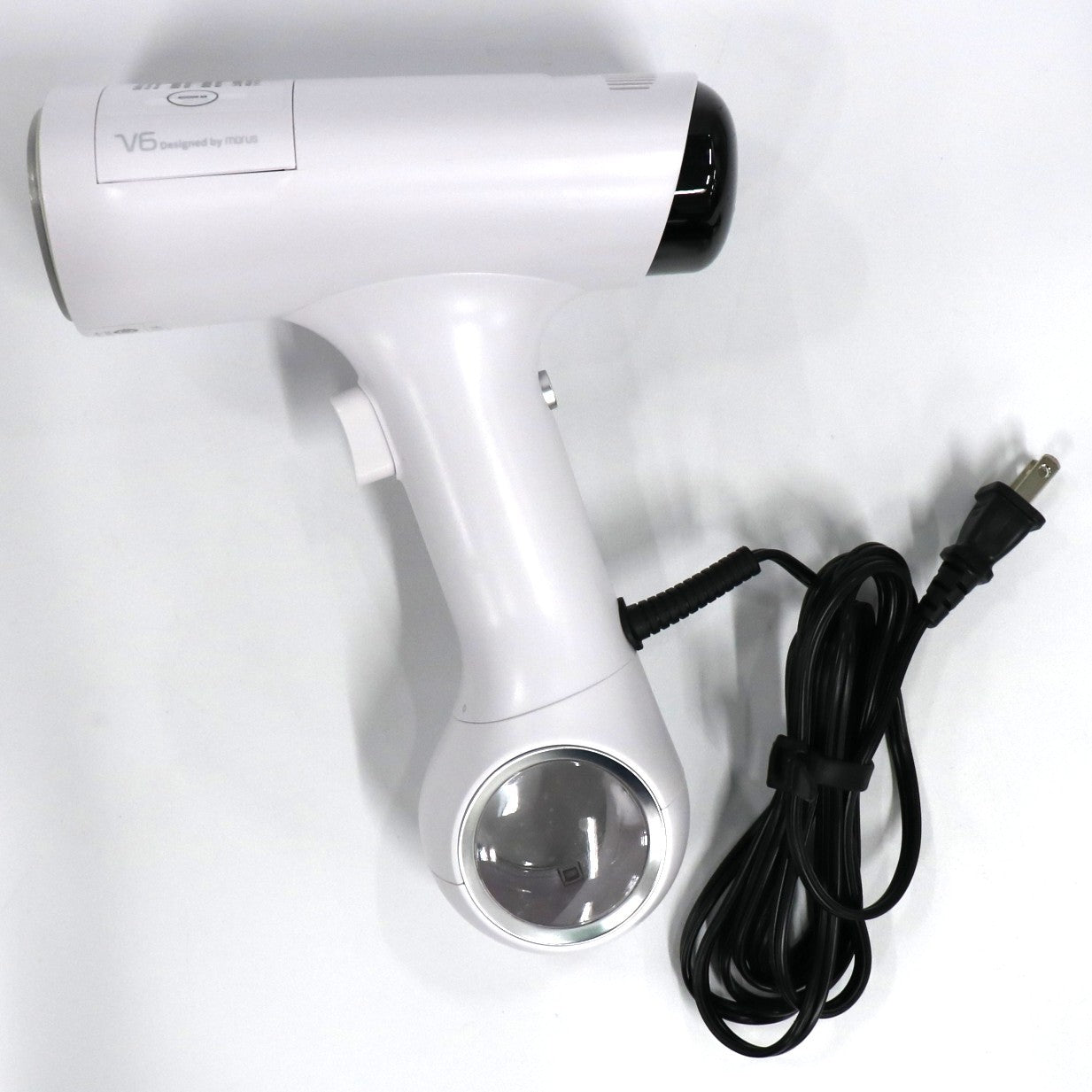 [中古(A)] Morus v6 真空吸着式衣類スチーマー morus-v6-w ホワイト[非常に良い]