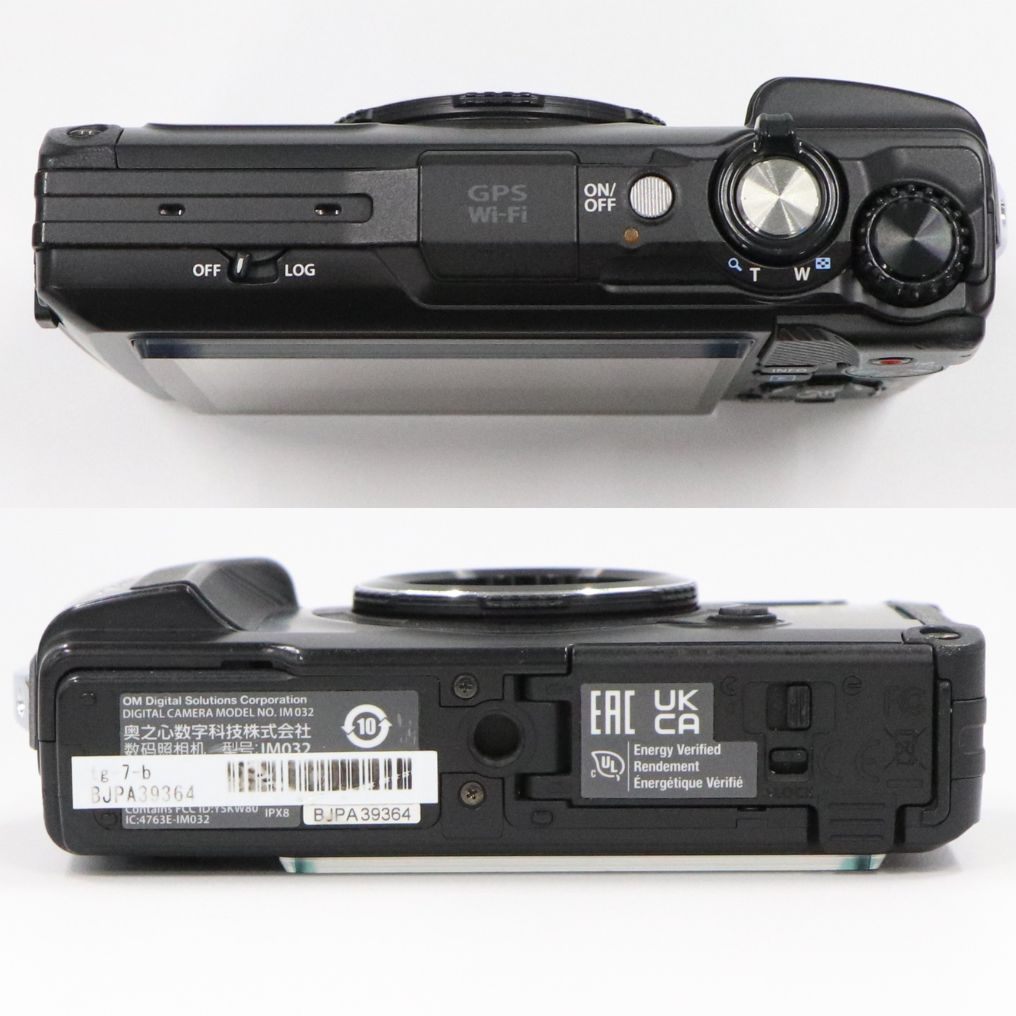 OM SYSTEM 防水カメラ Tough TG-7 コンパクトデジタルカメラ　tg-7-b  ブラック 整備済みアウトレット品 [中古(C)]