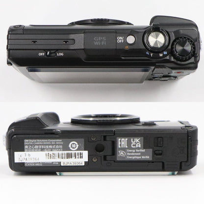 OM SYSTEM 防水カメラ Tough TG-7 コンパクトデジタルカメラ　tg-7-b  ブラック 整備済みアウトレット品 [中古(C)]