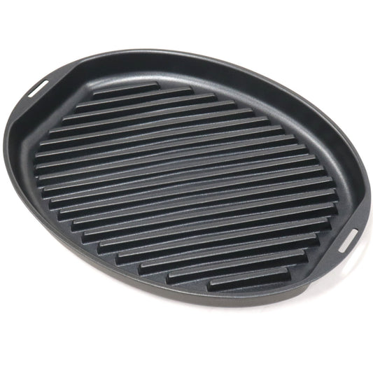 [中古(B)] ブルーノ オーバルホットプレート用グリルプレート　boe053-grill  [良い]