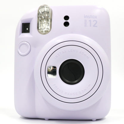 [ジャンク] 富士フイルム instax mini 12 インスタントカメラ チェキ instax-mini12-pr ライラックパープル[難あり(D)]