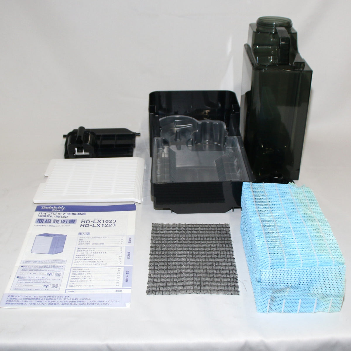 ダイニチ プラス(Dainichi Plus) HD-LX1223 ハイブリッド式加湿器　hd-lx1223-sw  スノーホワイト 整備済みアウトレット品 [良い(B)]