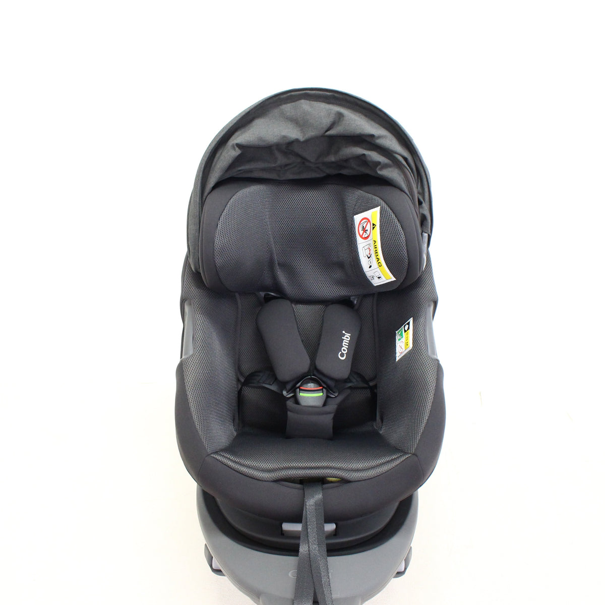 コンビ ホワイトレーベル THE S ISOFIX エッグショック ZC-720 チャイルドシート (ISOFIX固定 / R129適合)　4972990195195-gray  グレー 整備済みアウトレット品 [中古(C)]