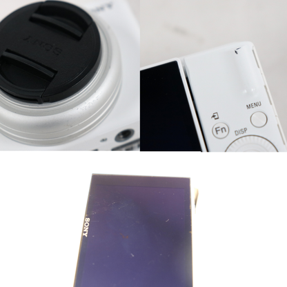ソニー VLOGCAM ZV-1F コンパクトデジタルカメラ　sony-vlogcam-zv-1f-wc  ホワイト 整備済みアウトレット品 [良い(B)]