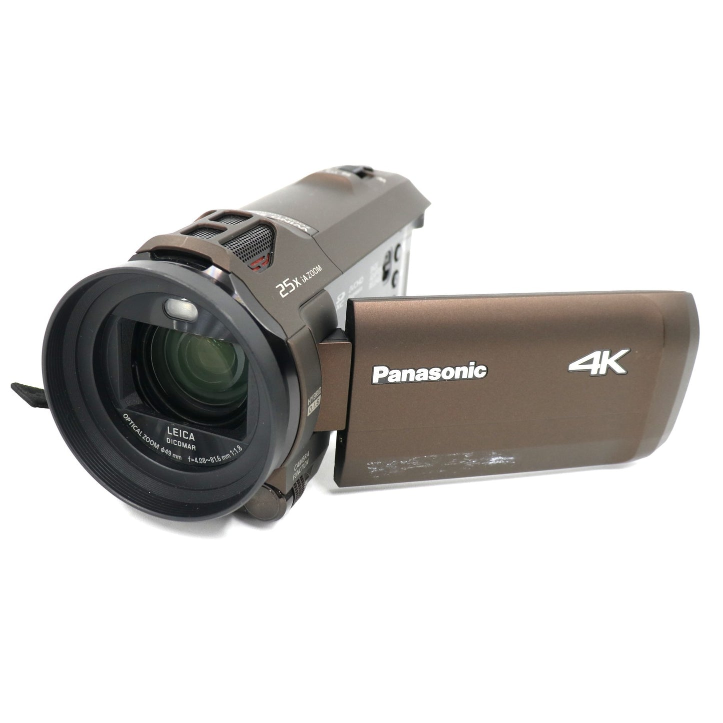 パナソニック 4Kビデオカメラ HC-VX992MS  hc-vx992ms-t  ブラウン 整備済みアウトレット品 [良い(B)]