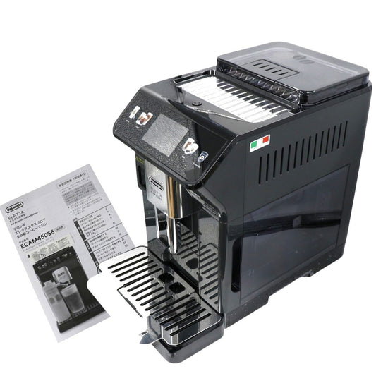 [中古(B)] デロンギ エレッタ エクスプロア 全自動コーヒーマシン ECAM45055G  ecam45055g  [良い]