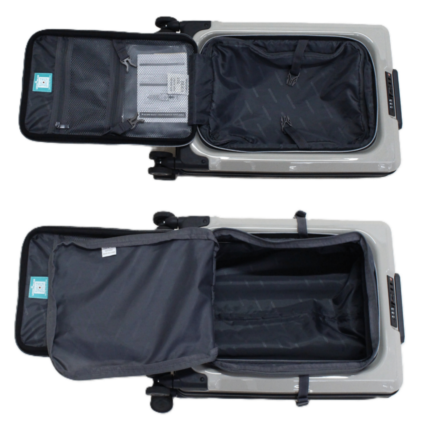 [中古(C)] [1-3泊向けサイズ]LEGEND WALKER 6031 フィット 15L/拡張時35L ハードスーツケース 6031-47-be グレイッシュベージュ [可]