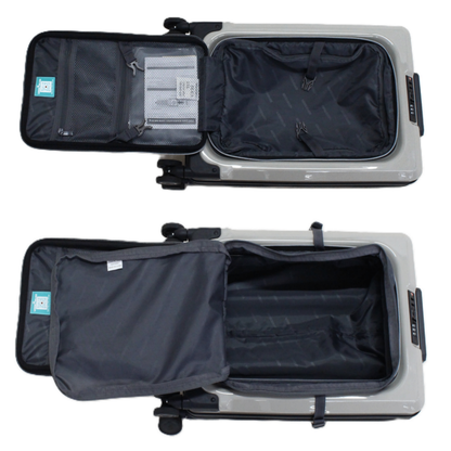 [中古(C)] [1-3泊向けサイズ]LEGEND WALKER 6031 フィット 15L/拡張時35L ハードスーツケース 6031-47-be グレイッシュベージュ [可]