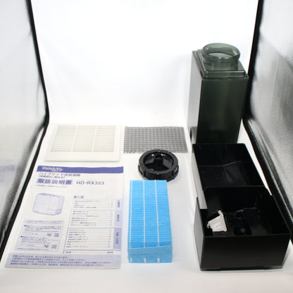 ダイニチ プラス(Dainichi Plus) HD-RX323 ハイブリッド式加湿器　hd-rx323-wk  ホワイト×ブラック 整備済みアウトレット品 [良い(B)]