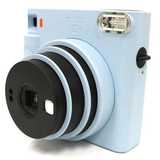 富士フイルム instax SQUARE SQ1 インスタントカメラ チェキ sq1-bl  グレイシャーブルー 整備済みアウトレット品 [中古(A)]