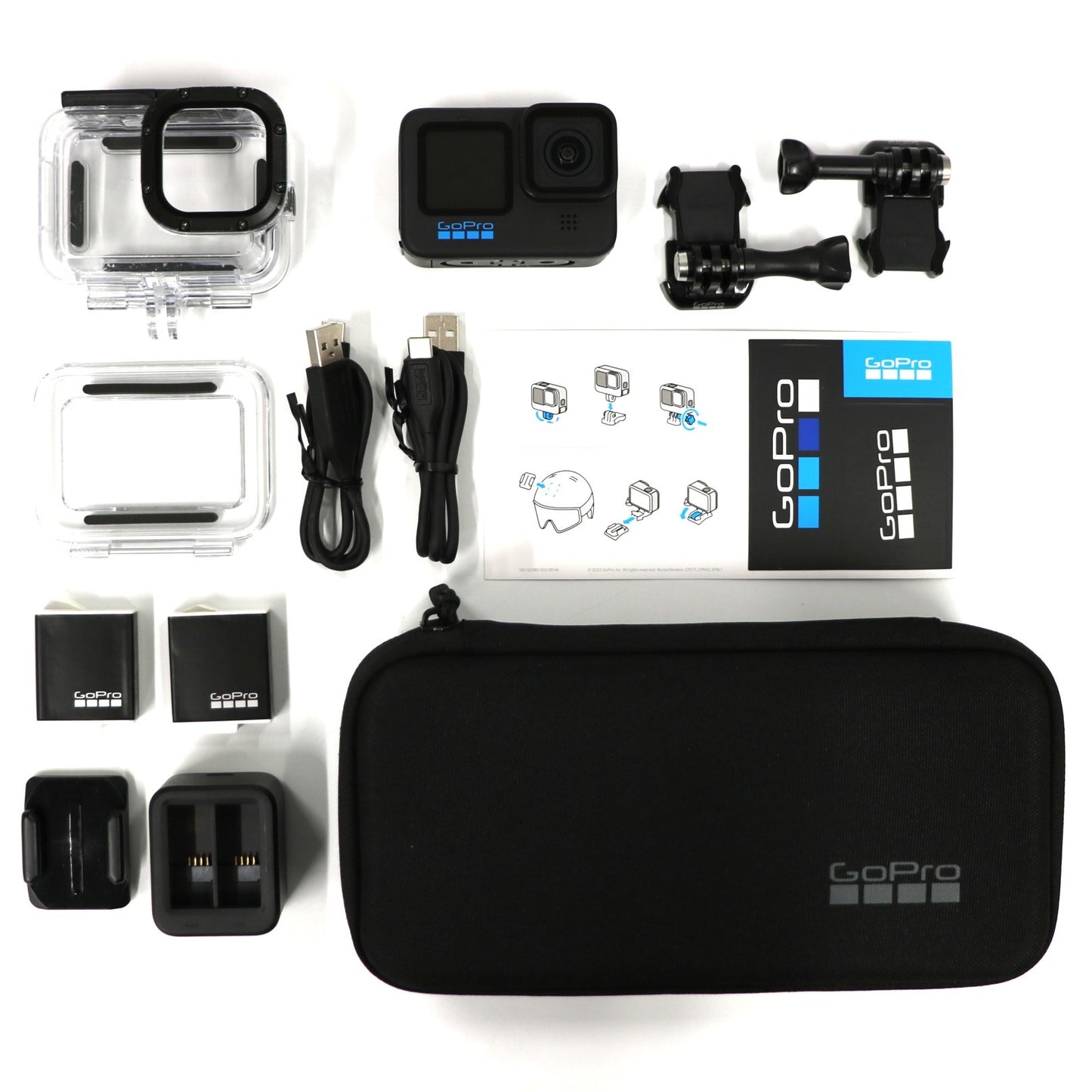 GoPro HERO11 Black hero11-black アクションカメラ アクセサリーセット hero11-black   整備済みアウトレット品 [中古(C)]