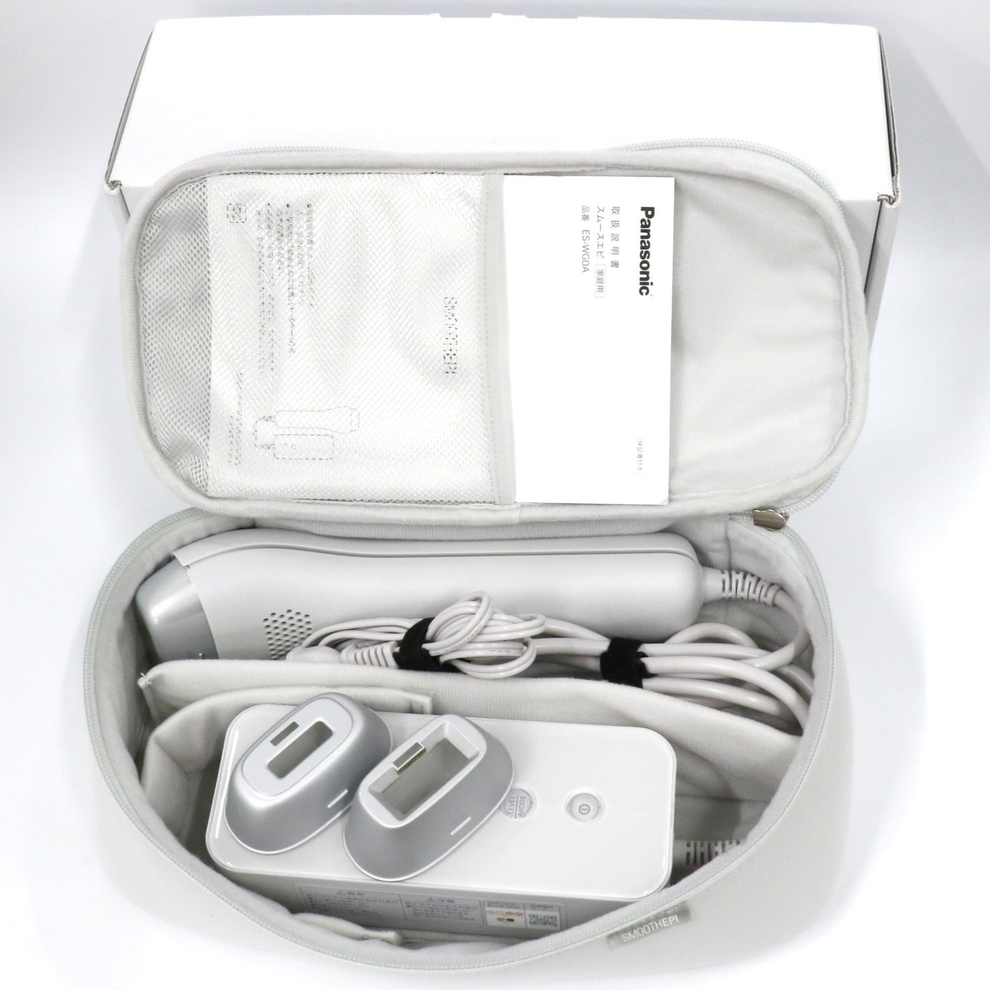 [中古(C)] パナソニック 光美容器 光エステ＜ボディ＆フェイス用＞スムースエピ ES-WG0A es-wg0a[可]