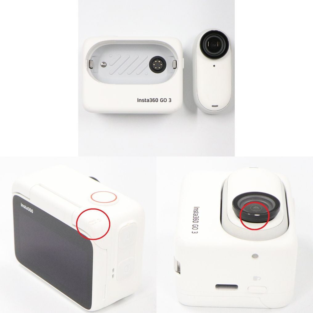 Insta360 GO 3 アクションカメラ(32GB) insta360-go-3-32   整備済みアウトレット品 [中古(C)]