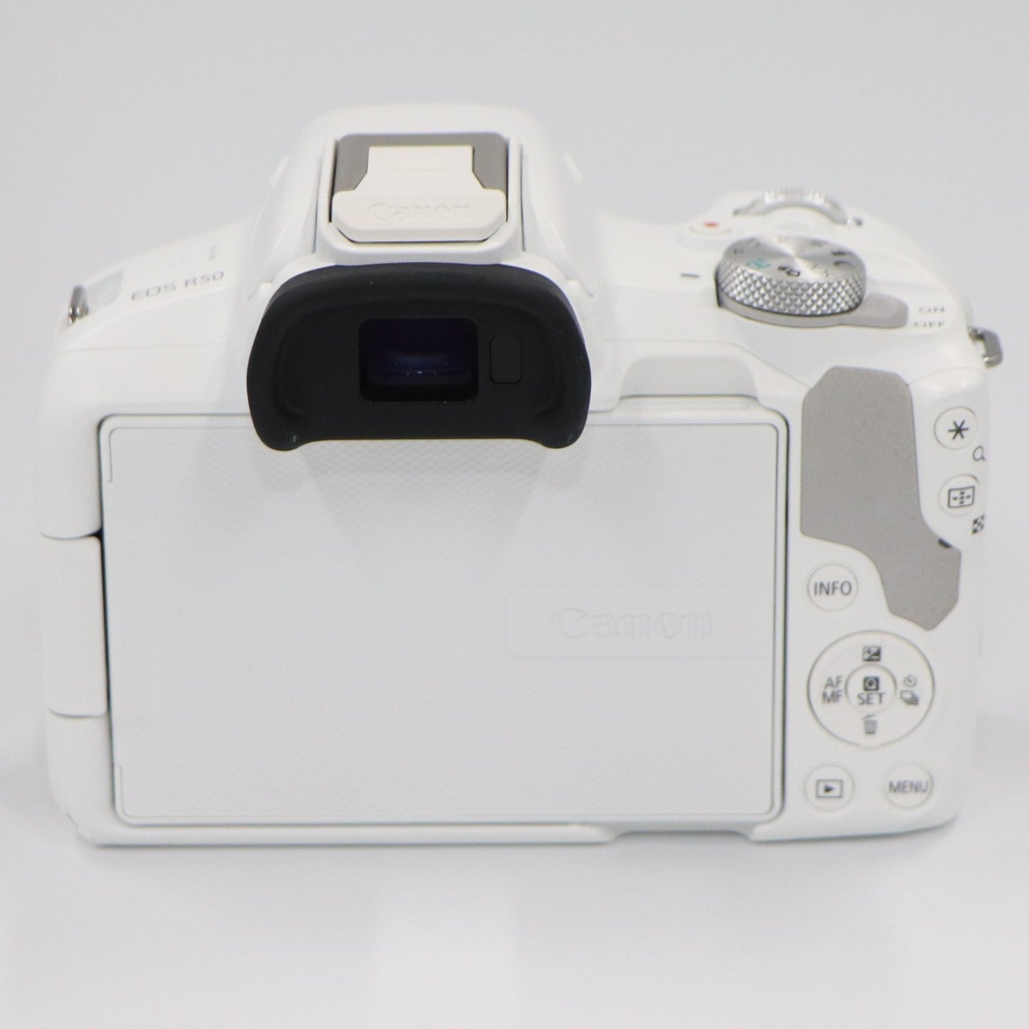 [中古(B)] CANON EOS R50 ボディ ミラーレス一眼 eos-r50-body-wh ホワイト [良い]