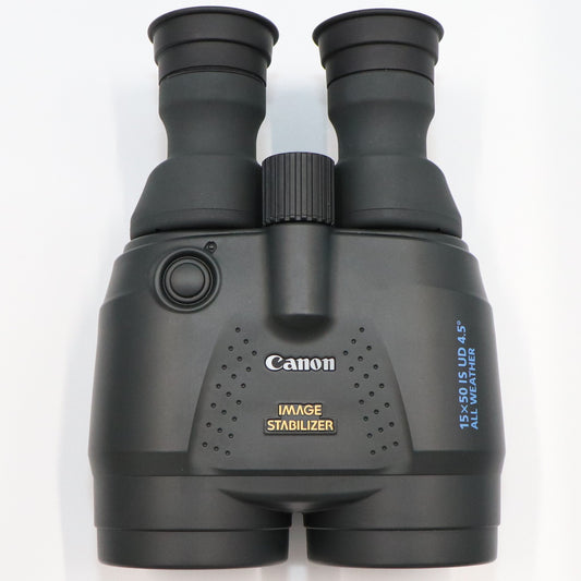 [倍率15倍]Canon IS ALL WEATHER BINOCULARS 15×50 コンサート・ライブ向け 防振双眼鏡　canon-binoculars-1550   整備済みアウトレット品 [中古(A)]