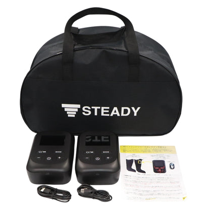 STEADY（ステディ） 【緩めるの専門家(R)】 3Dエアフットリリース Pro ST161 フットマッサージャー 2026年モデル st161   整備済みアウトレット品 [良い(B)]