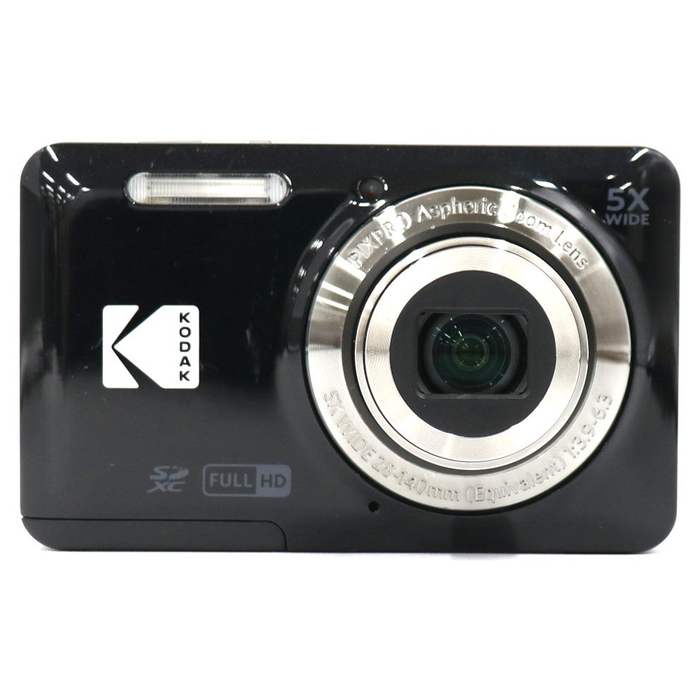 コダック PIXPRO FRIENDLY ZOOM FZ55 コンパクトデジタルカメラ pixpro-fz55-bk  ブラック 整備済みアウトレット品 [良い(B)]