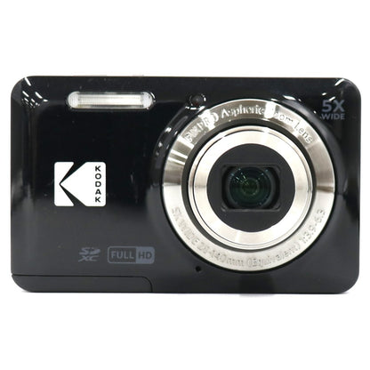 コダック PIXPRO FRIENDLY ZOOM FZ55 コンパクトデジタルカメラ pixpro-fz55-bk  ブラック 整備済みアウトレット品 [良い(B)]