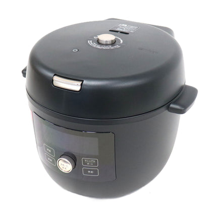 タイガー TIGER COOKPOT(クックポット) COK-B400 電気圧力鍋 cok-b400-b  マットブラック 整備済みアウトレット品 [良い(B)]