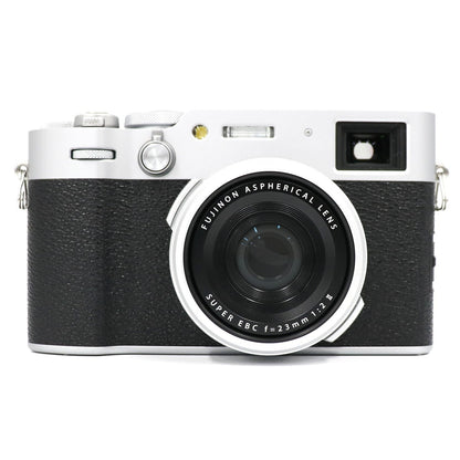 [中古(A)] 富士フイルム X100VI コンパクトデジタルカメラ x100vi-sl シルバー[非常に良い]