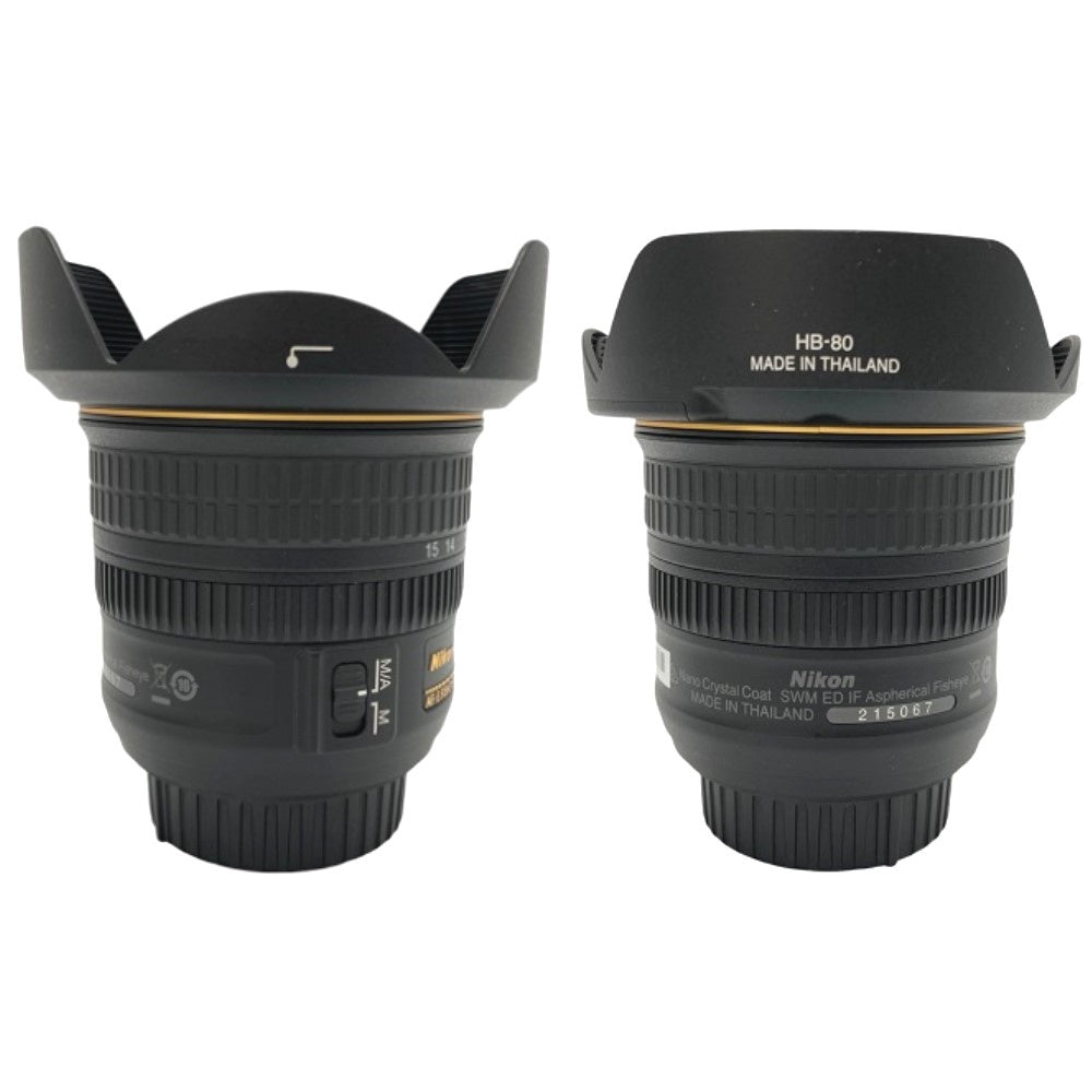 [中古(C)] ニコン AF-S Fisheye NIKKOR 8-15mm f/3.5-4.5E ED 魚眼レンズ [可]