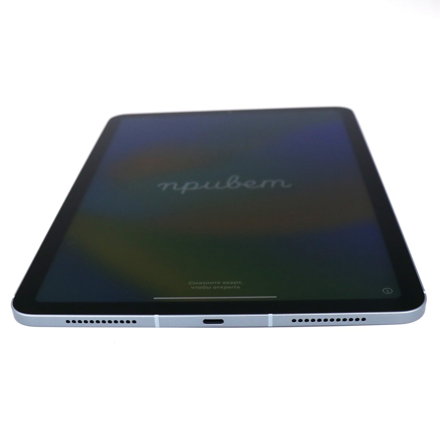 [中古(C)] Apple iPad Air 10.9インチ 第4世代 2020年モデル Wi-Fi + Cellular 64GB  myfq2j-a スカイブルー[可]