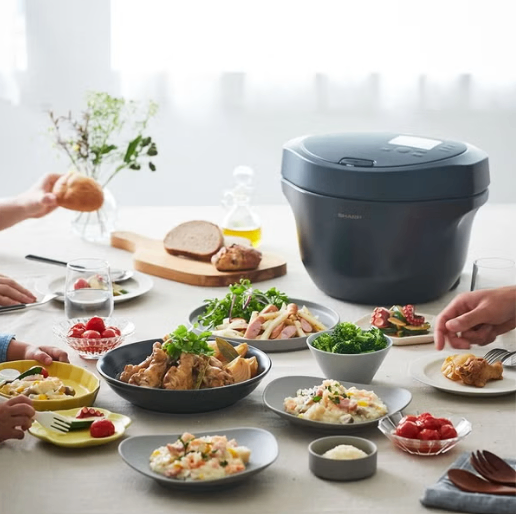 新品 【90％分返金保証付】 シャープ ヘルシオ ホットクック KN-HW16H 2〜4人用 1.6L容量　プレミアムブラック