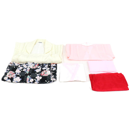 七五三/節句 被布セット 3歳女の子 妖麗 薔薇　100cm　f-008493000a-id-f-00849  ブラック 整備済みアウトレット品 [良い(B)]