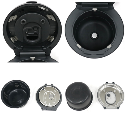 [中古(B)] [5.5合炊き] パナソニック 可変圧力IHジャー炊飯器 ビストロ Vシリーズ SR-V10BB sr-v10bb-k ブラック [良い]