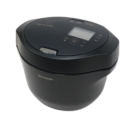 シャープ ヘルシオ ホットクック KN-HW24G 2〜6人用 2.4L容量 kn-hw24g-b  ブラック 整備済みアウトレット品 [中古(C)]