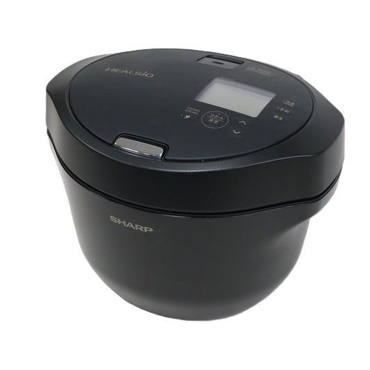 シャープ ヘルシオ ホットクック KN-HW24G 2〜6人用 2.4L容量 kn-hw24g-b  ブラック 整備済みアウトレット品 [中古(C)]